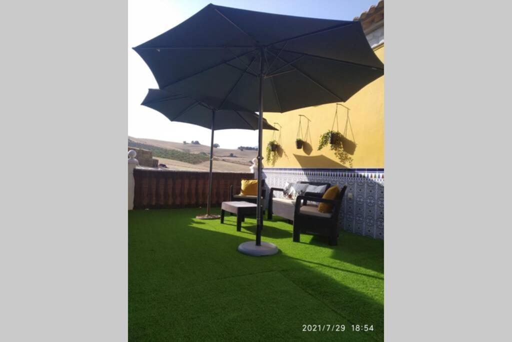 Casa rural Los Alcaidejos con piscina Málaga Exterior foto